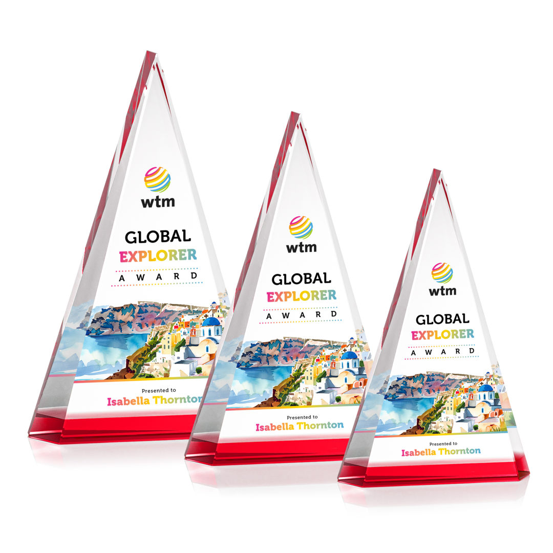 Helston VividPrint™ Award - Red