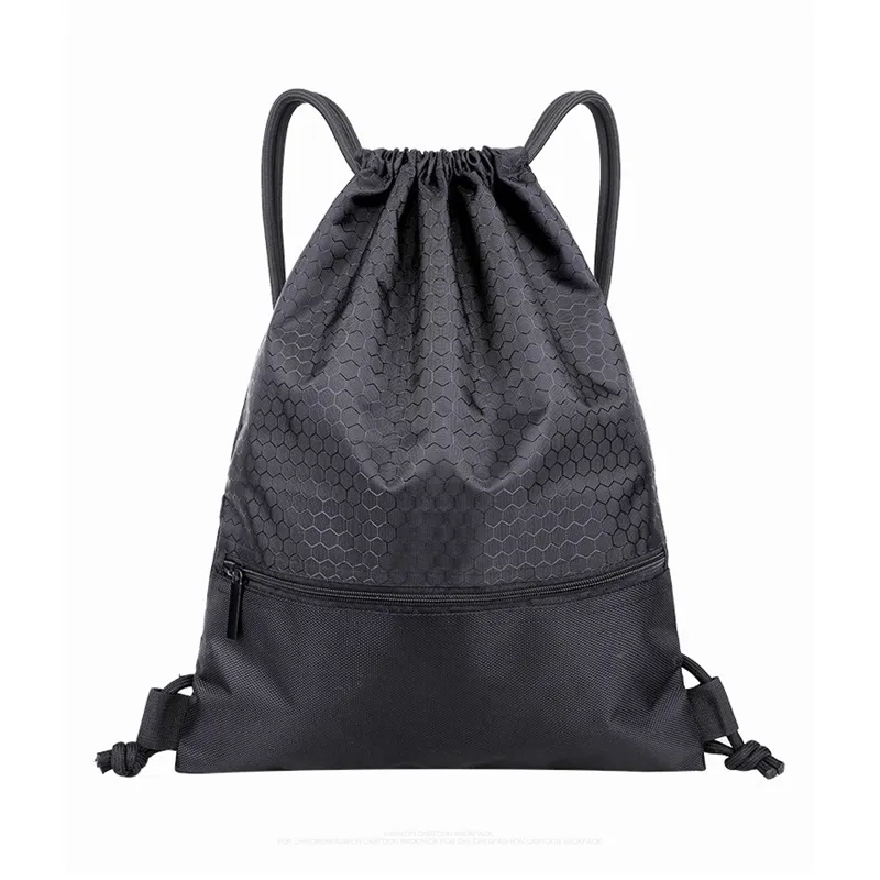 600D Polyester Drawcord Backpack 7