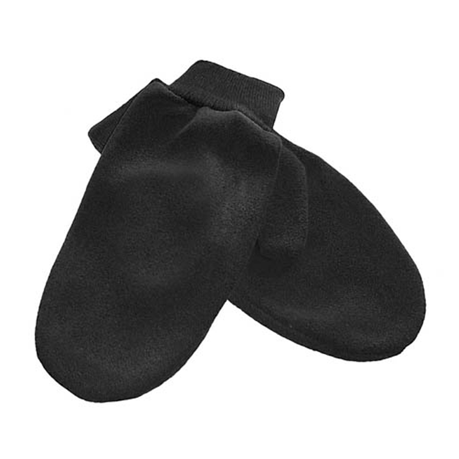Fleece Mittens w/ Woven Patch 2