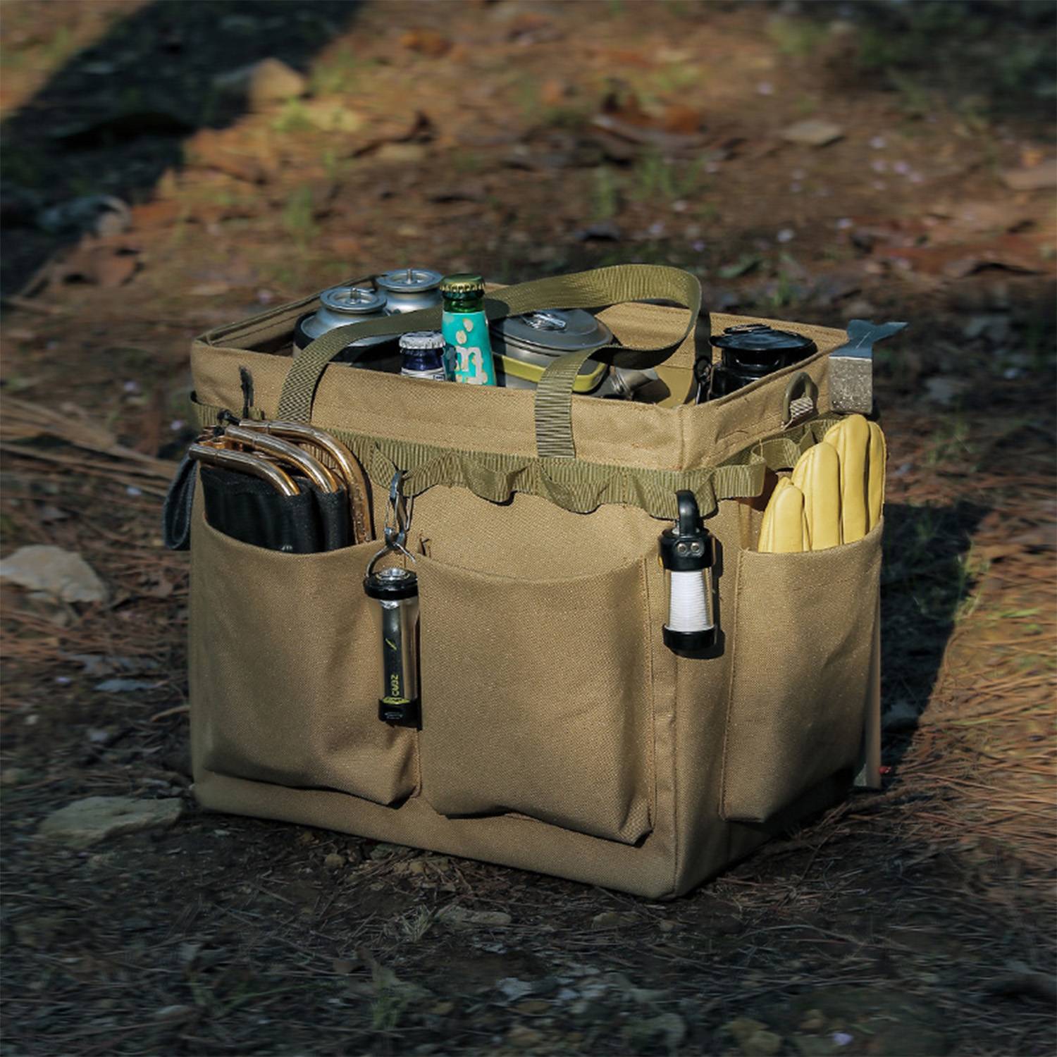 Oxford Large Capacity Outdoor Camping Storage Tote Bag 6