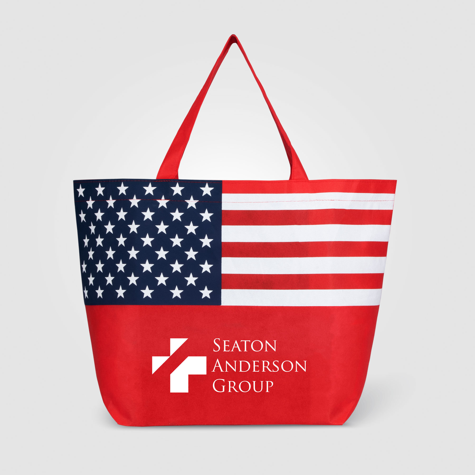 American Flag Non-Woven Tote Bag 5
