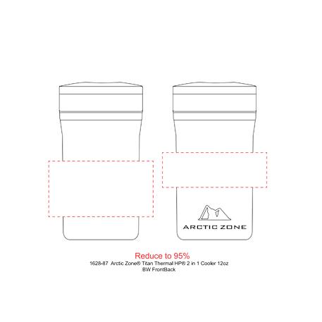 Arctic Zone® Titan Thermal HP® 2 in 1 Cooler 12oz 78
