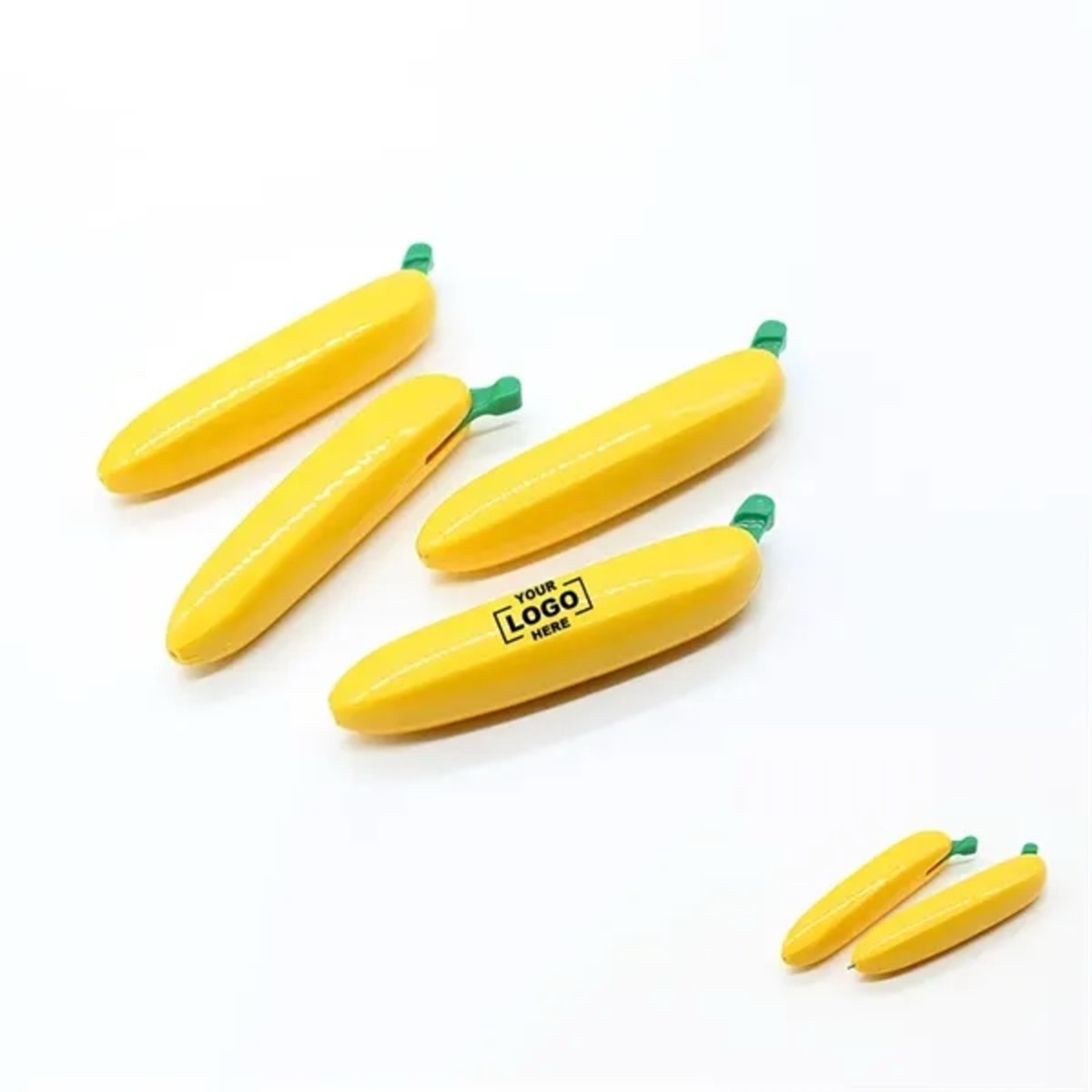 Banana Shaped Fruit Ballpoint Pen For Kids & Promo Use 2