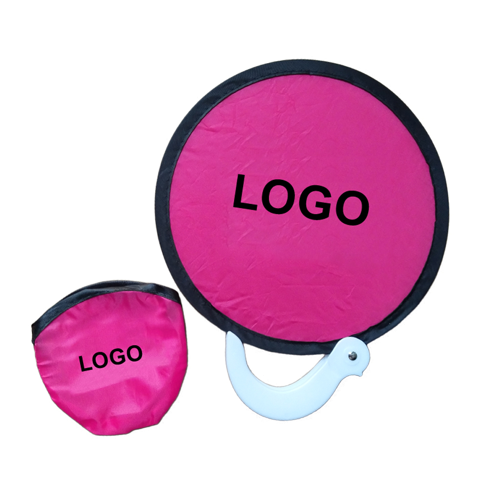 7.9" Round Foldable Polyester Fans 4