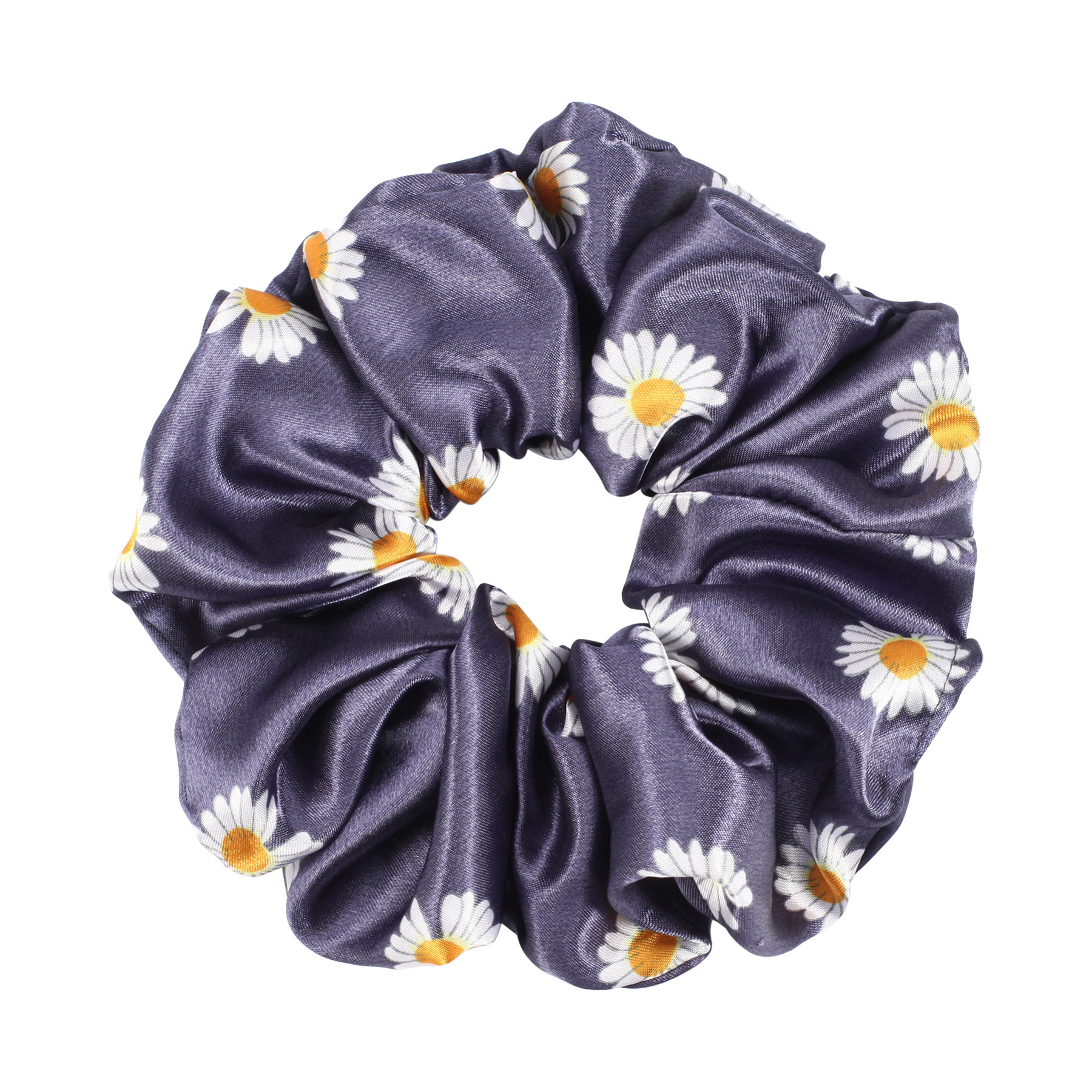 Full Color Printed Satin Silk Hair Scrunchies 28