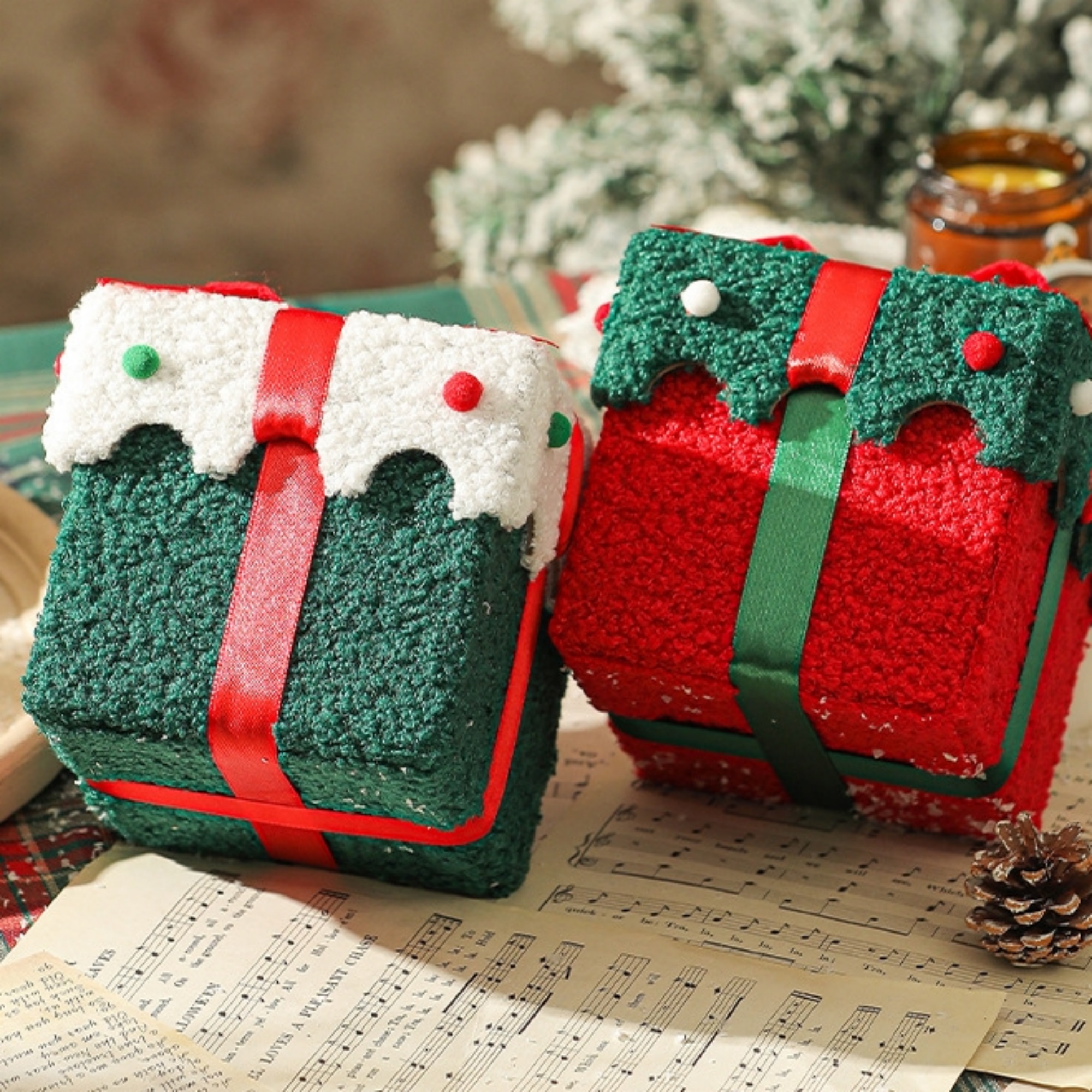 Christmas Cube Gift Box 6