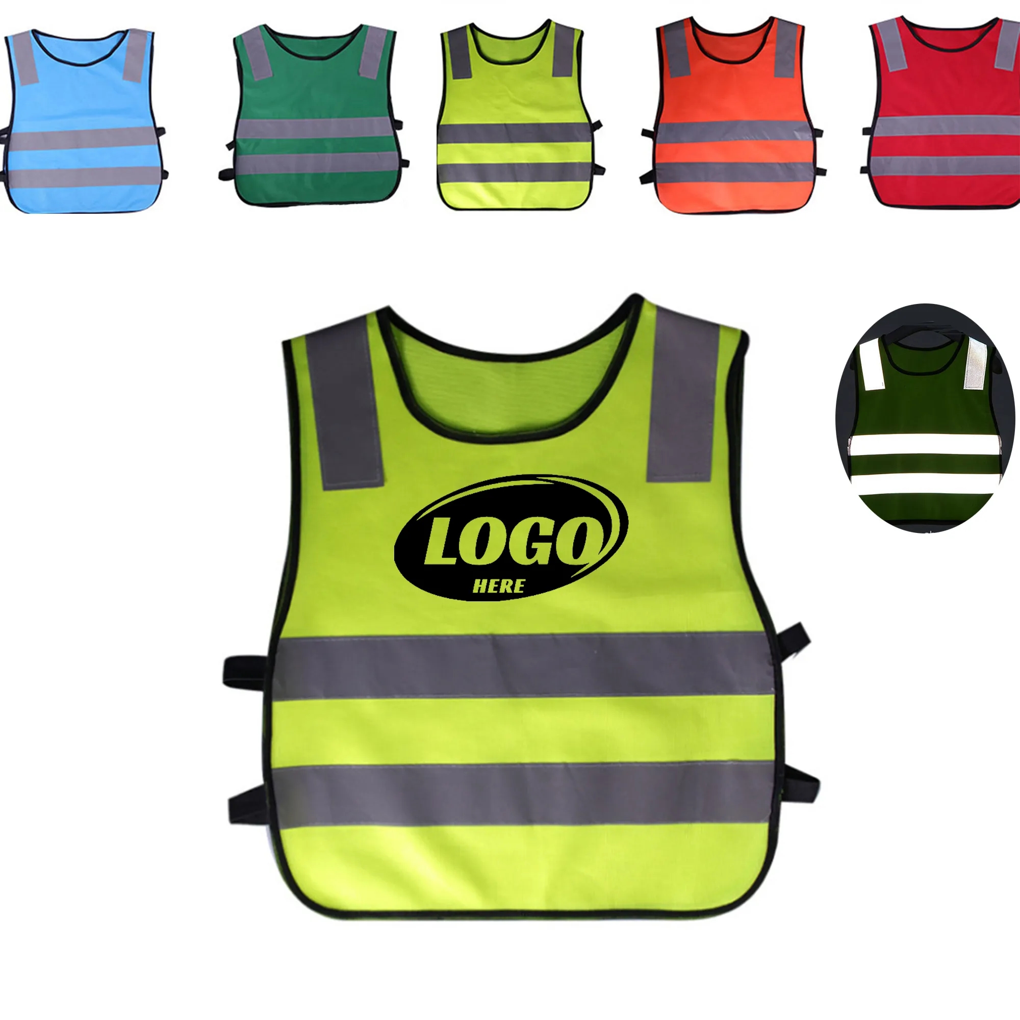 High Visibility Kids Reflective Safety Vest 2