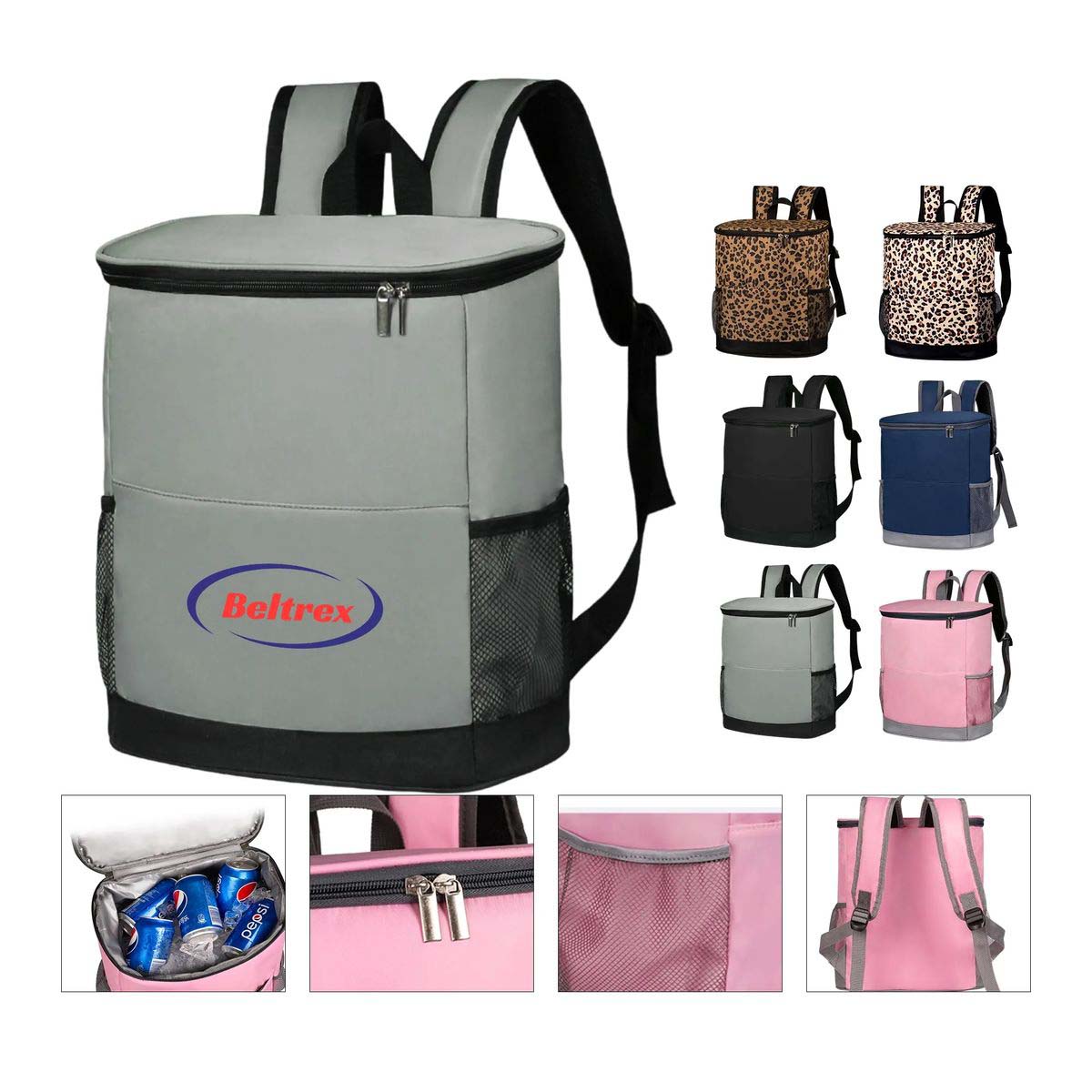 Backpack Insulated Bag with Leak Proof Inner Layer 5