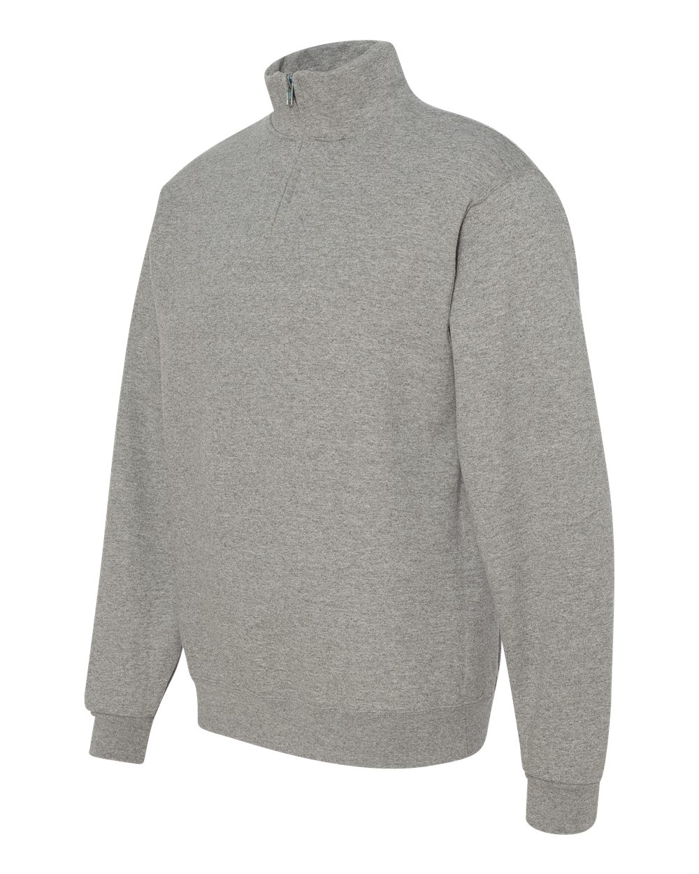 Unisex Nublend® Cadet Collar Quarter-Zip Sweatshirt - 995MR 2