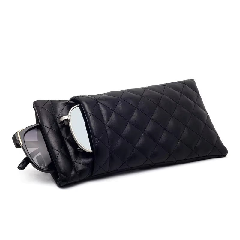 PU Sunglass Pouch with Double Storage Space 13