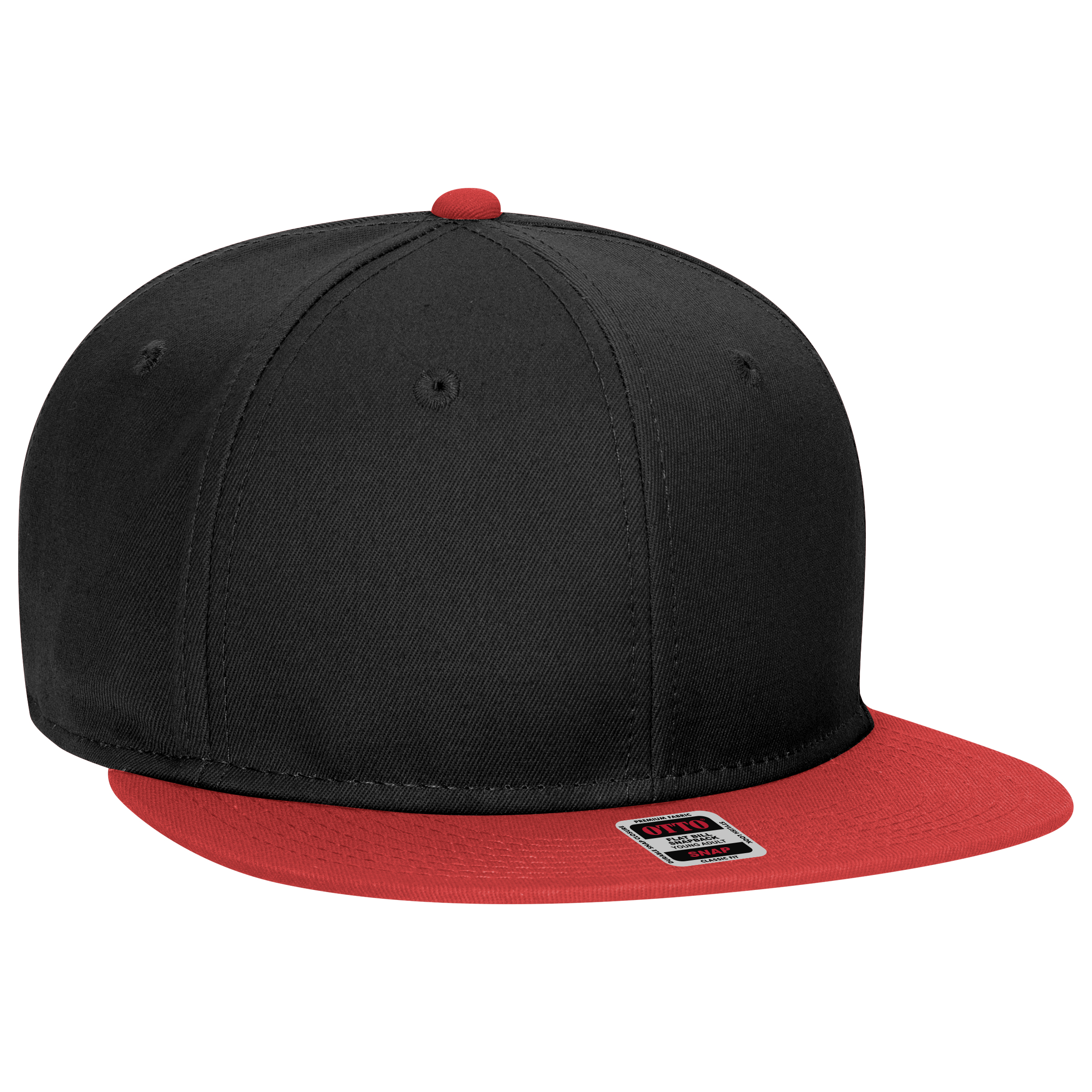 OTTO CAP® OTTO SNAP 6 Panel Pro Style Snapback Hat 5