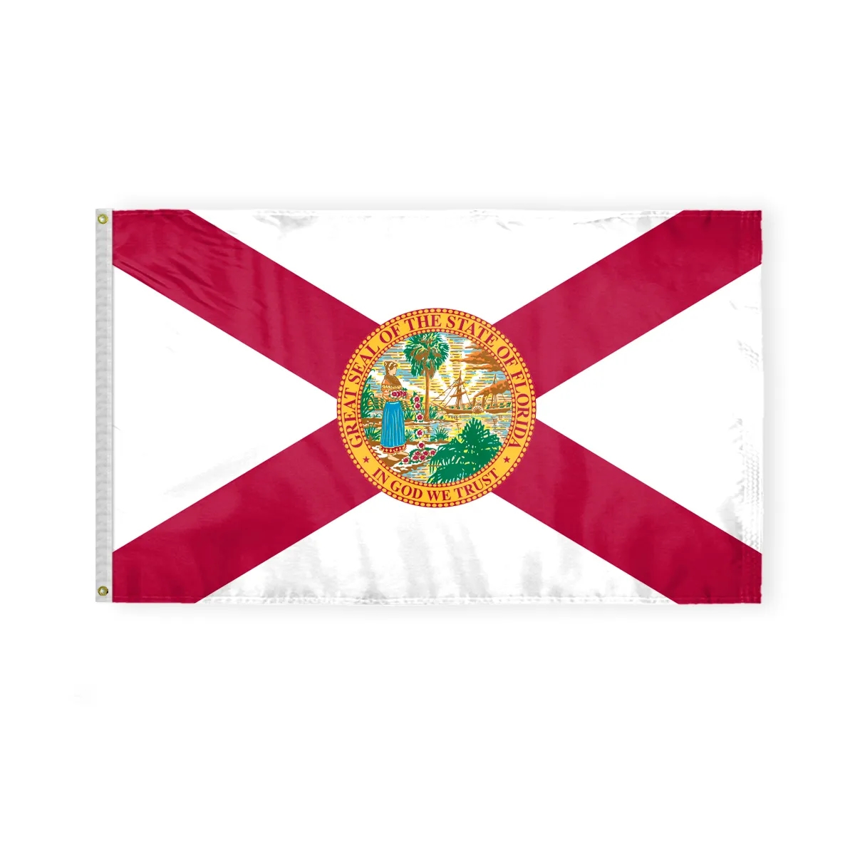 12"x18" to  8'x12'  Florida Nylon Flags 7