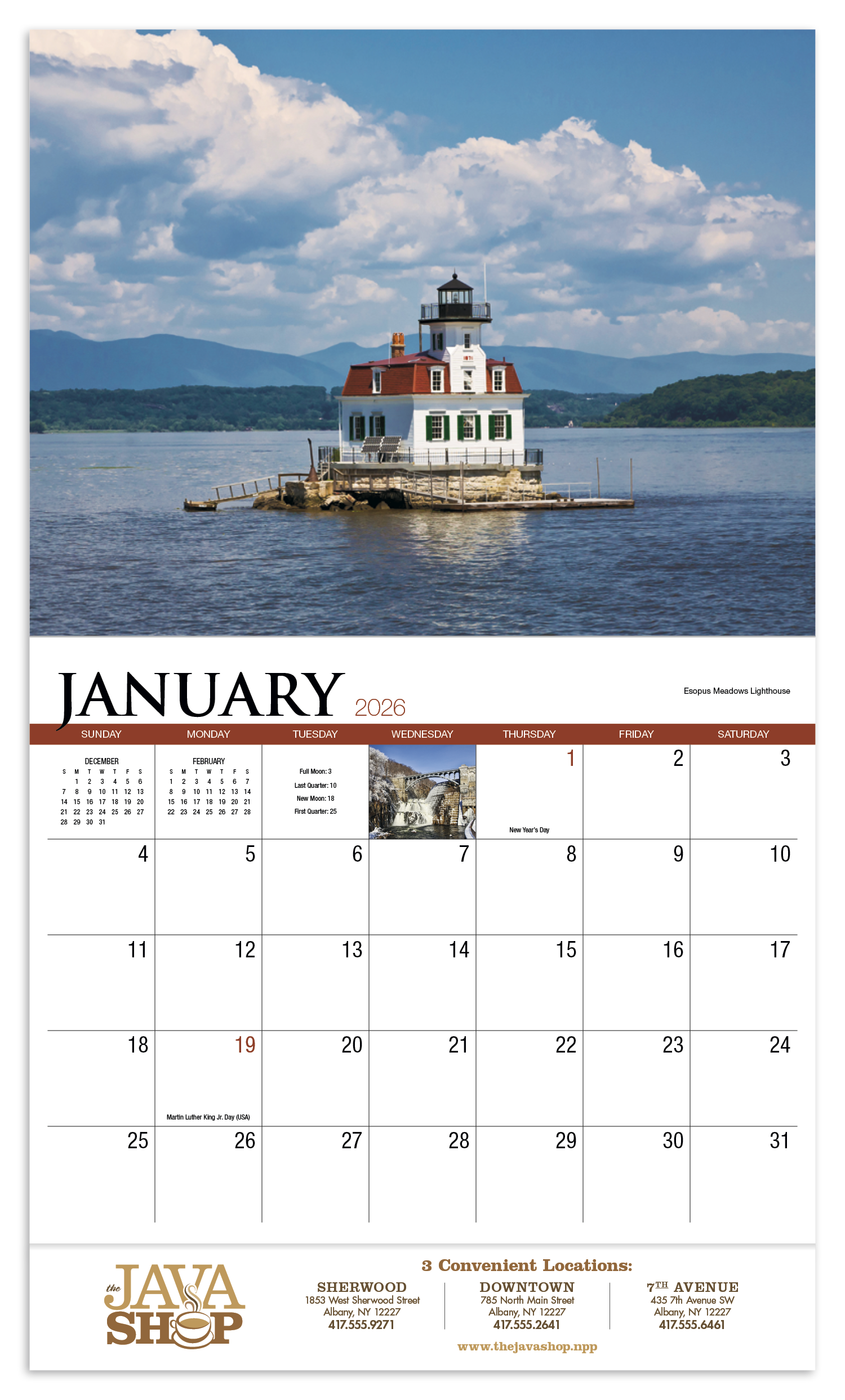 HotLine® Products New York Appointment Calendar - Stapled 41