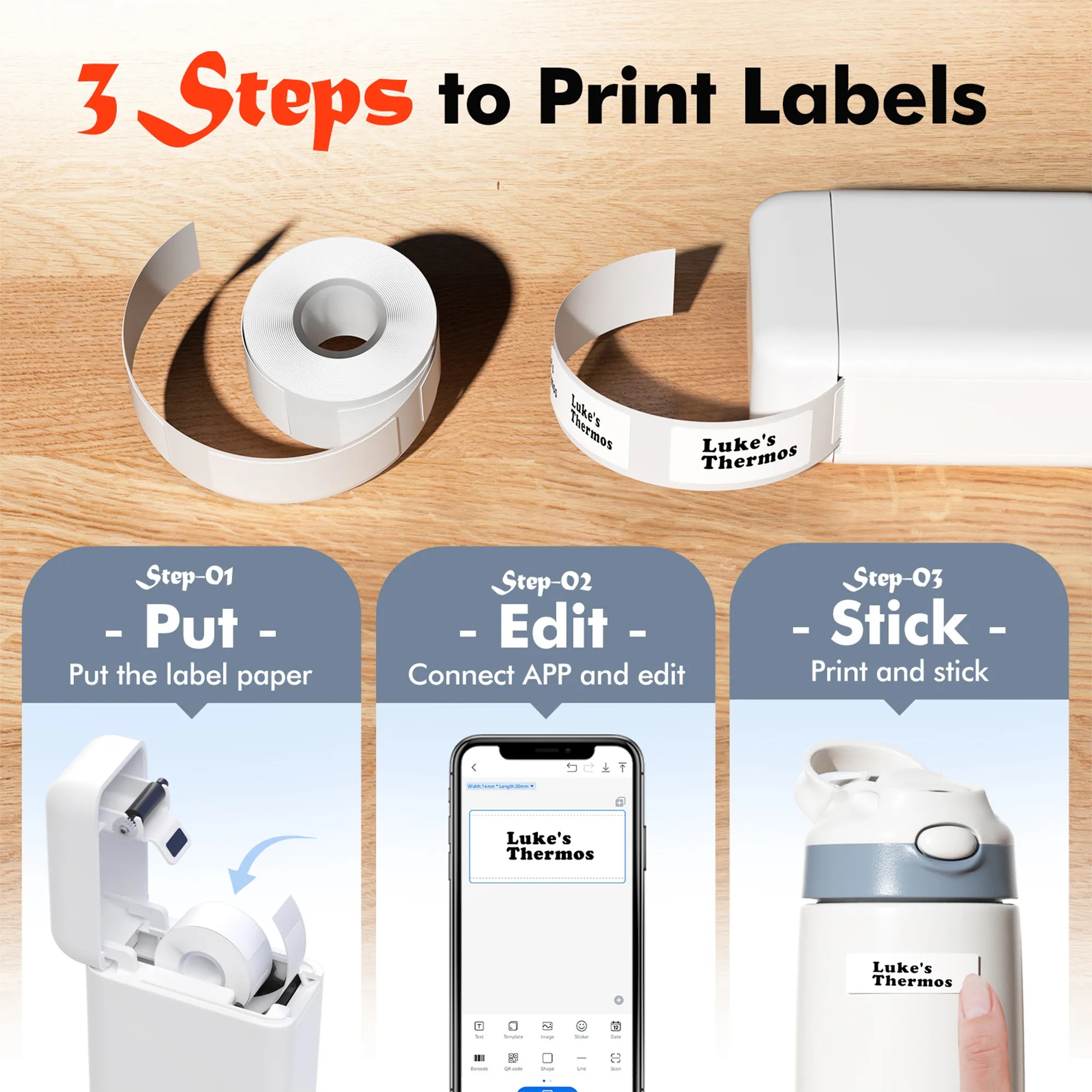 Portable Label Printer 7