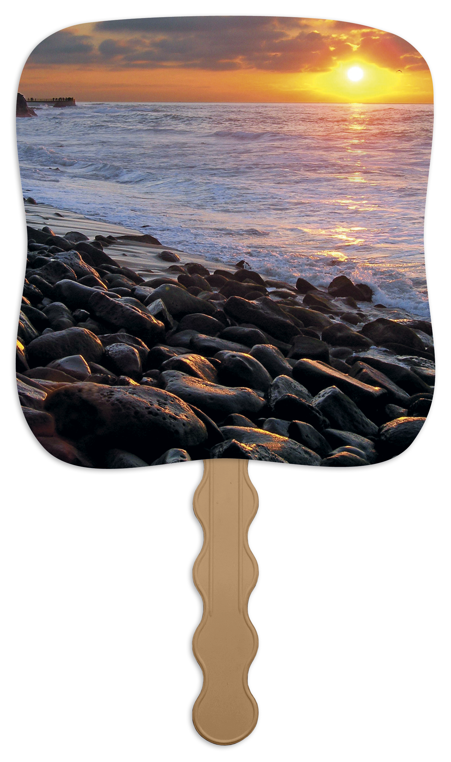 Skinner & Kennedy® Sunset Shore - Pictorial Fan 17