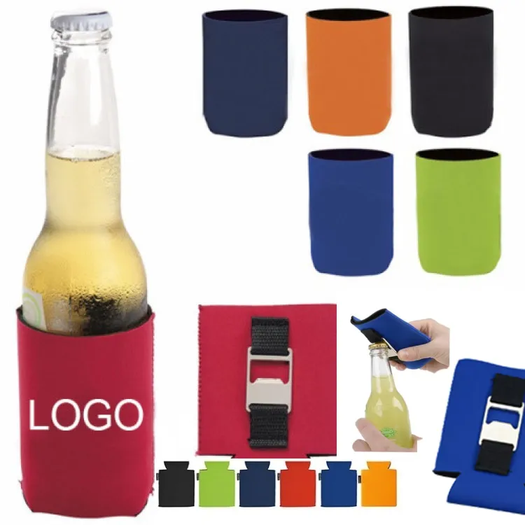 11oz Bottle Cooler with Opener 2