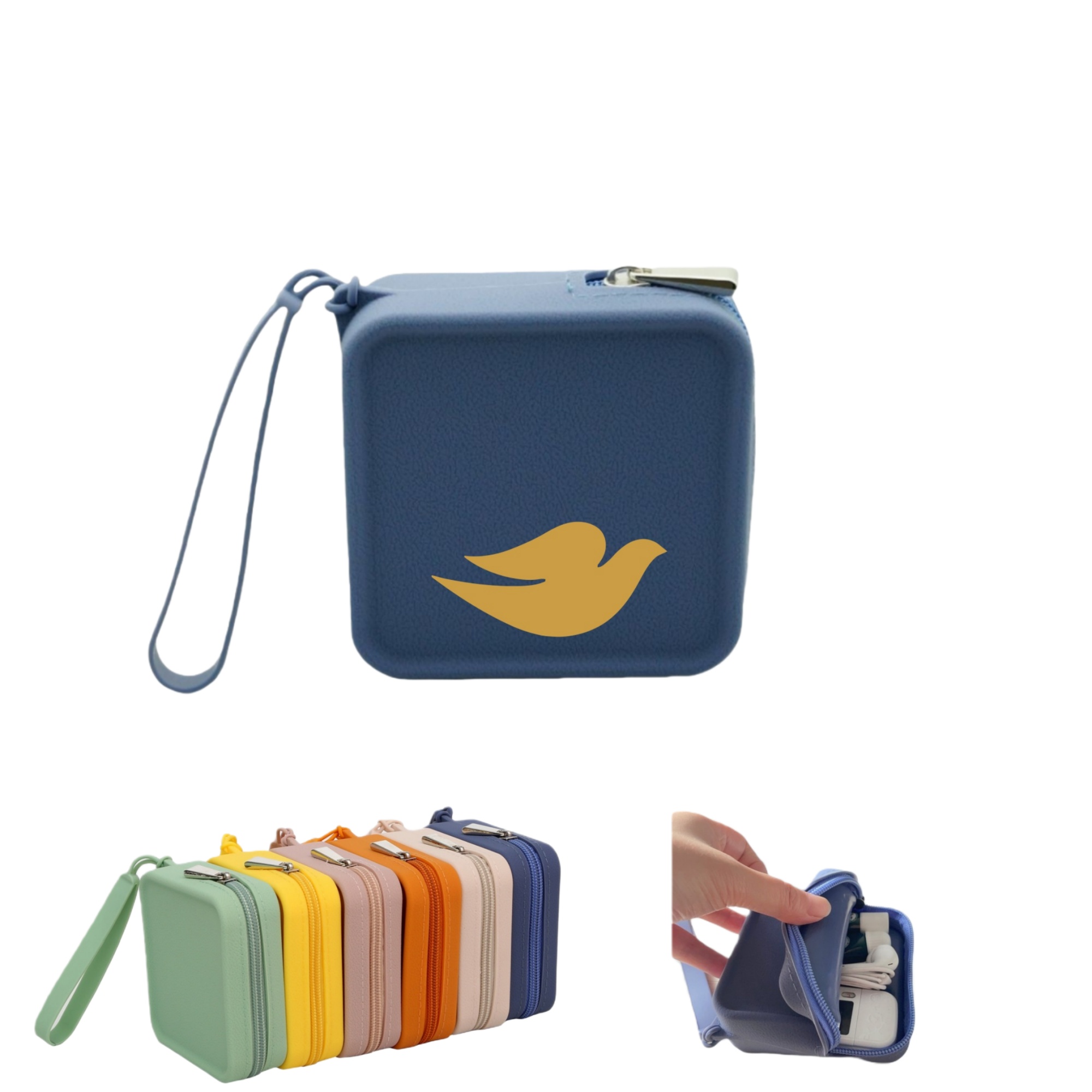 Small Silicone Makeup Toiletry Bag 11