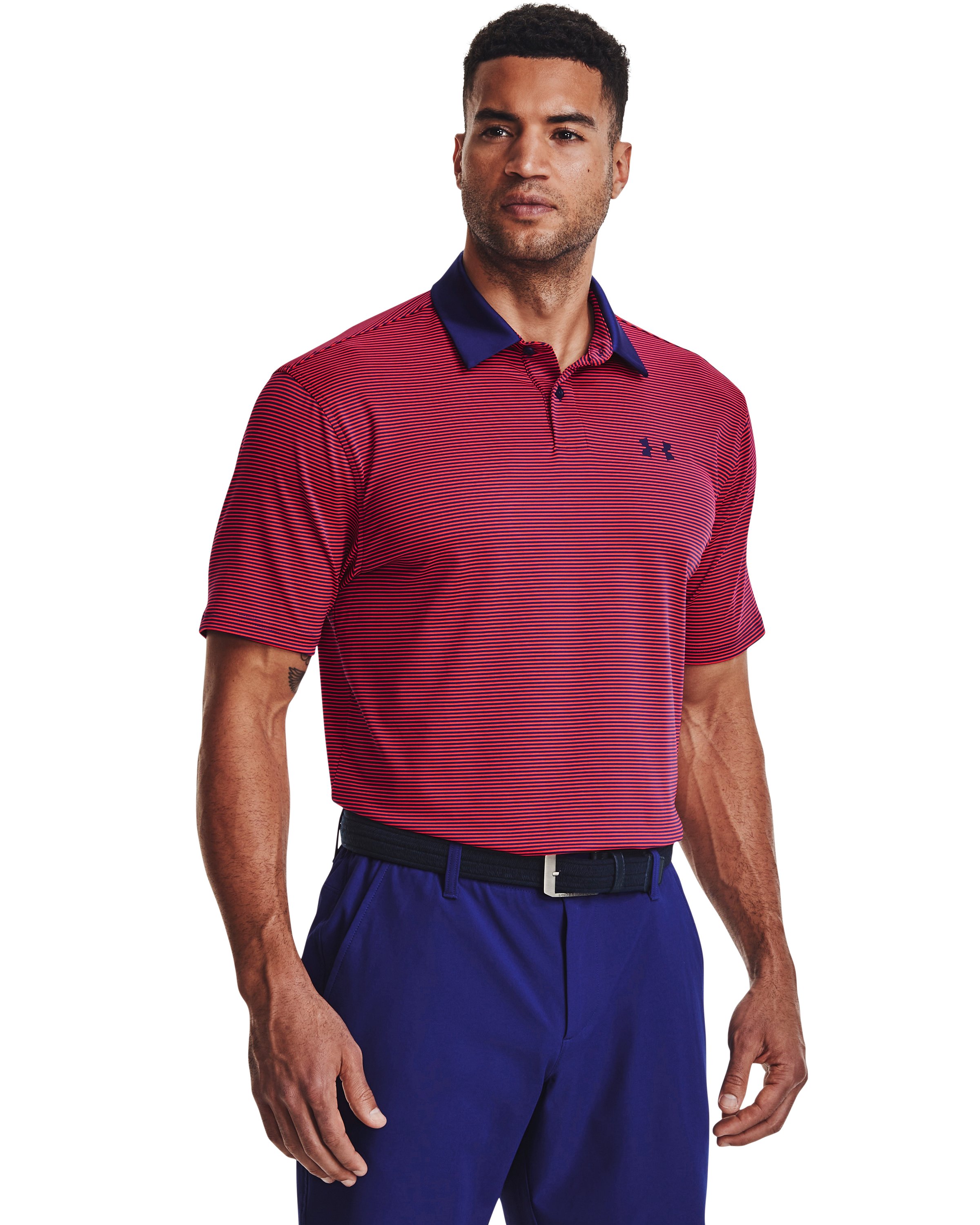 UA Performance Stripe Men's Polo 17