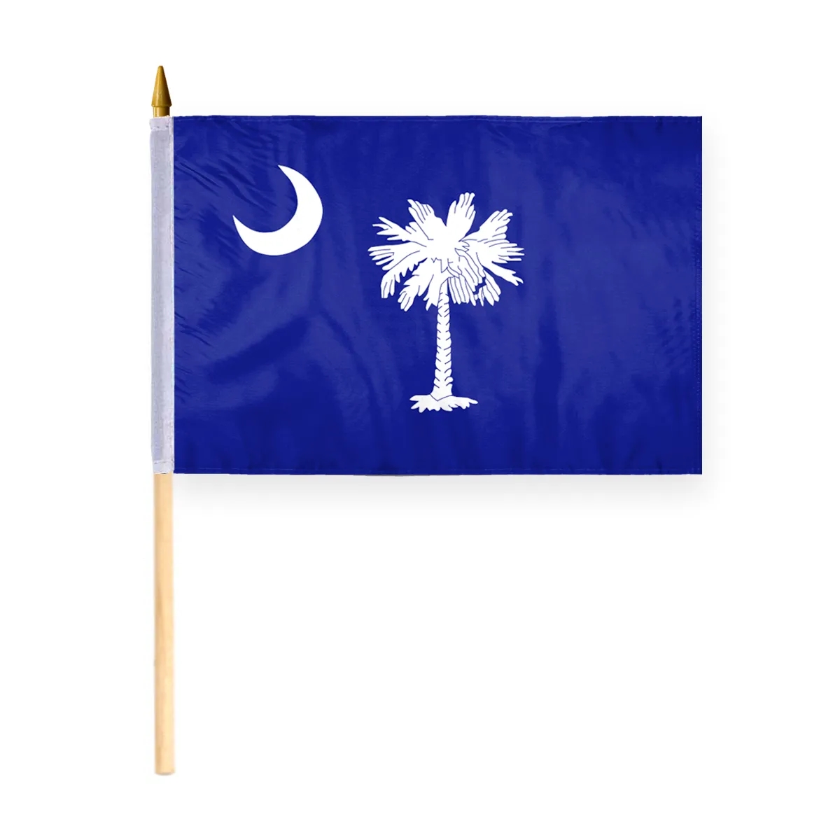 4"x6" & 12"x18'' South Carolina ePoly Printed Stick Flags 3