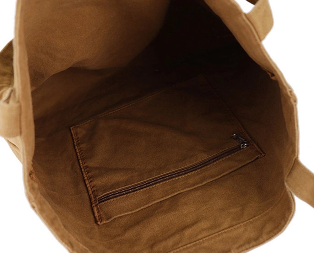 Large Canvas Tote Bag, custom tote bag with logo imprint 3