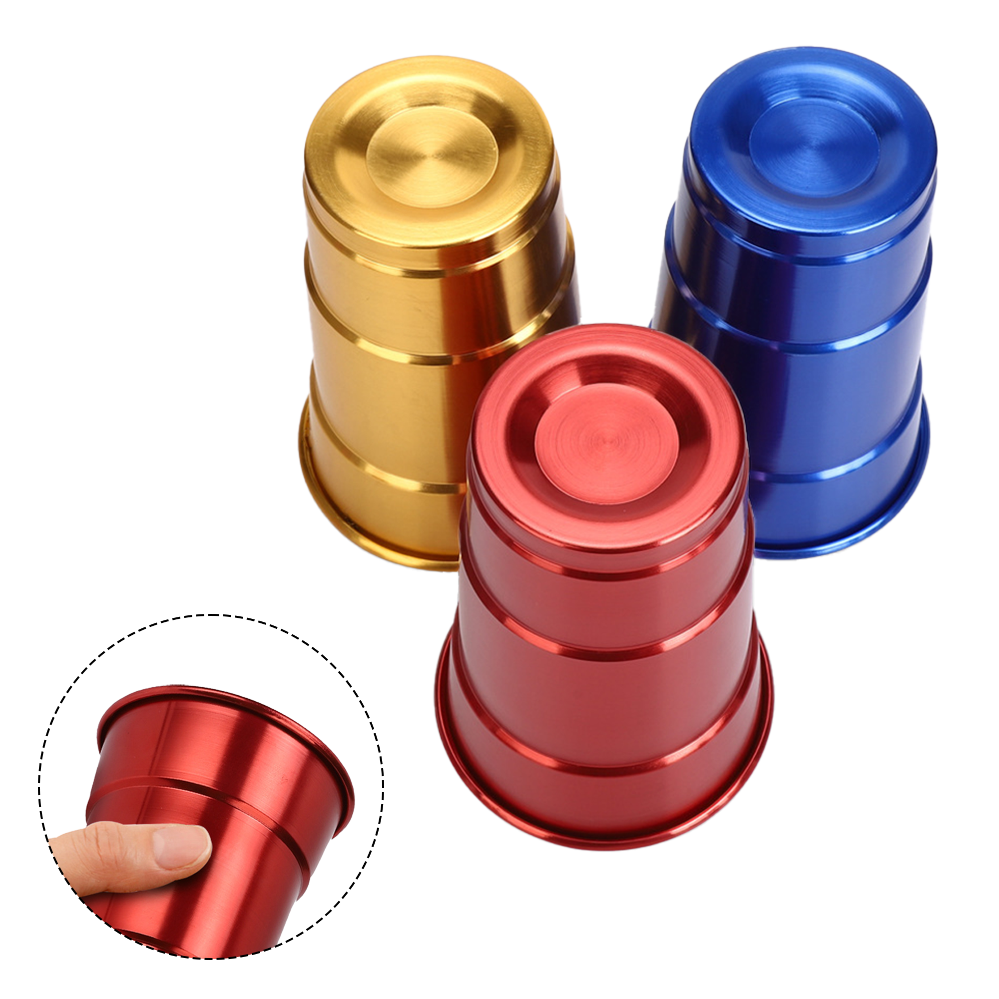 17oz Reusable Aluminum Party Cups MOQ 50 3