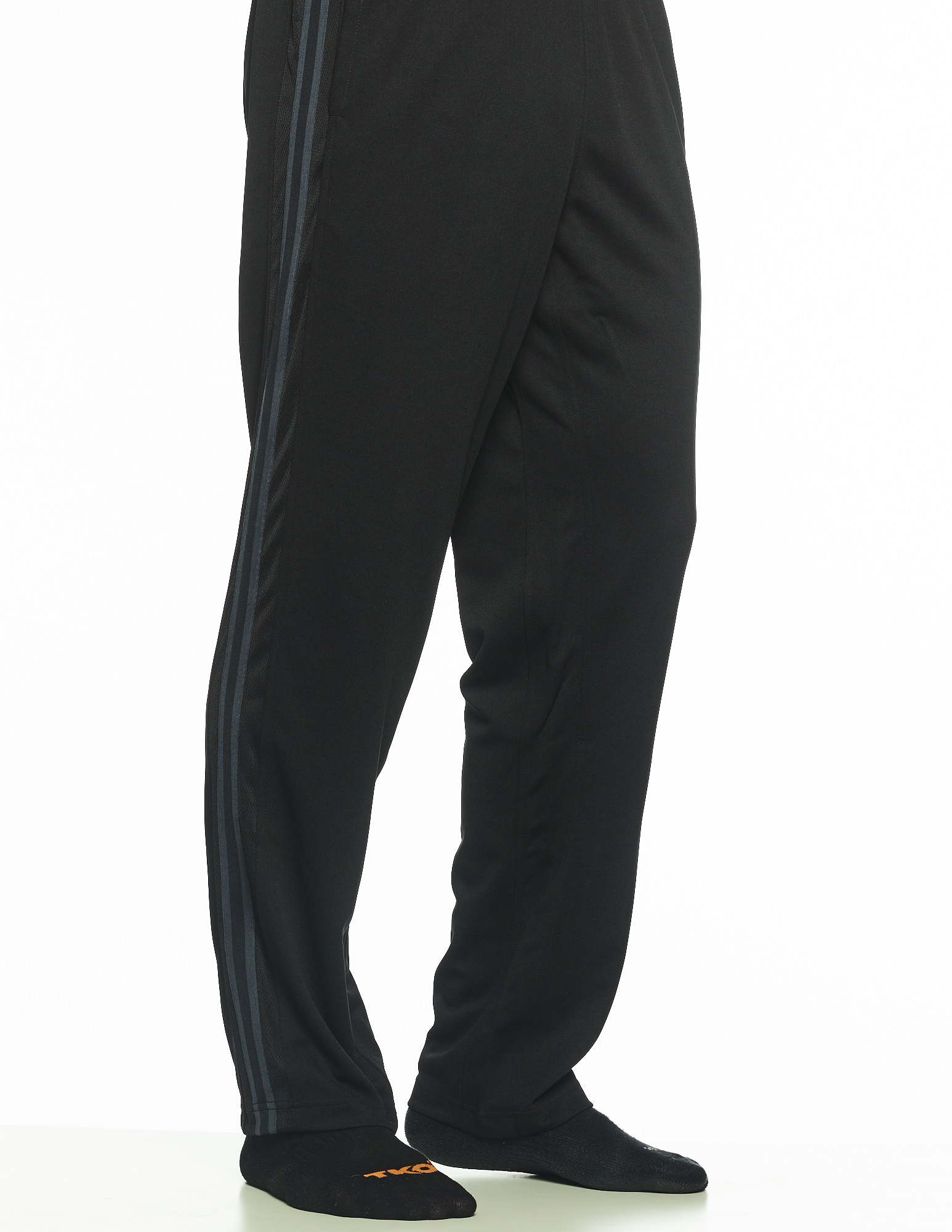 Unisex Black Hawk Medium Weight Fine Gauge Jersey Knit Warm-Up Pants 4