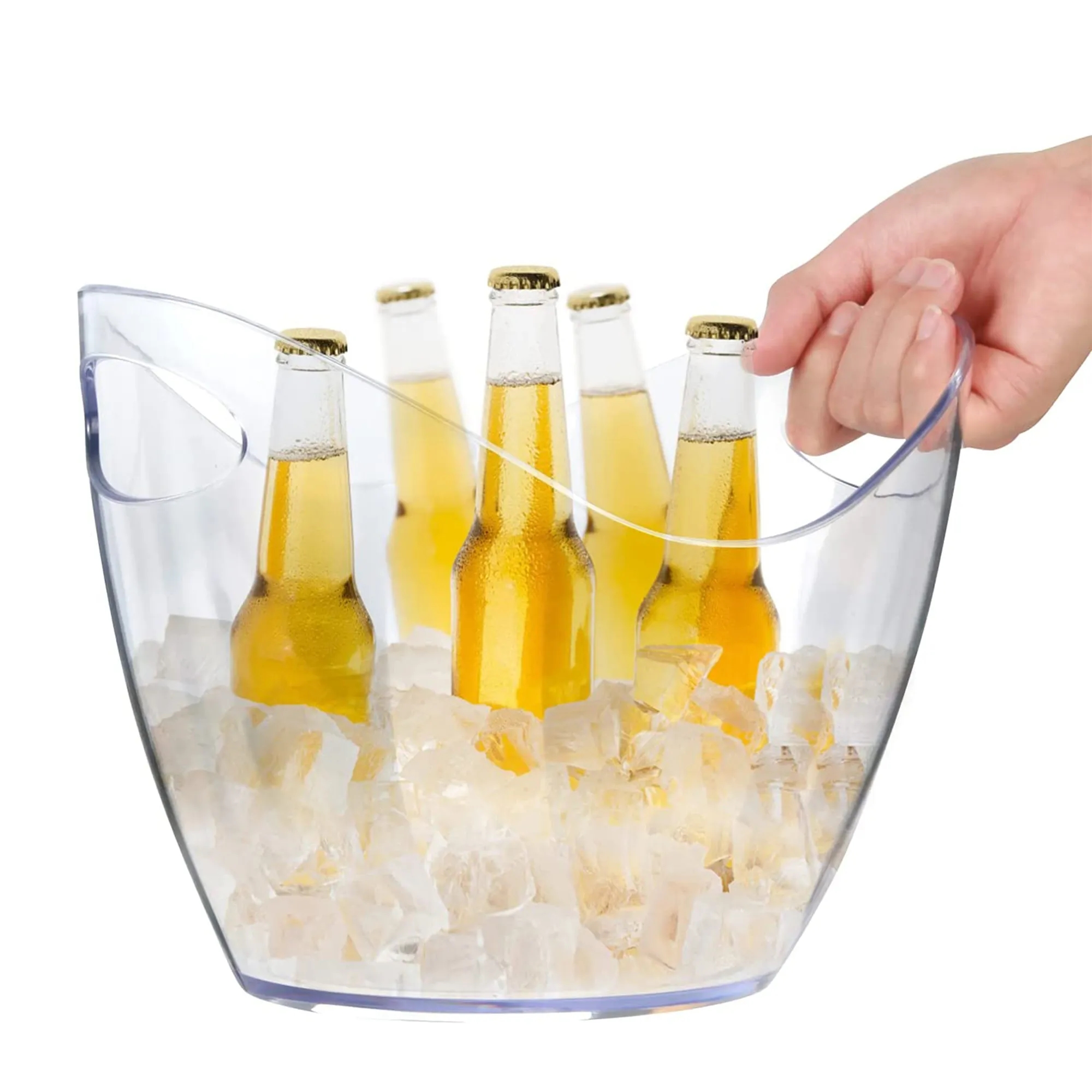 4 liters Clear Beer Bucket MOQ 10 PCS 3