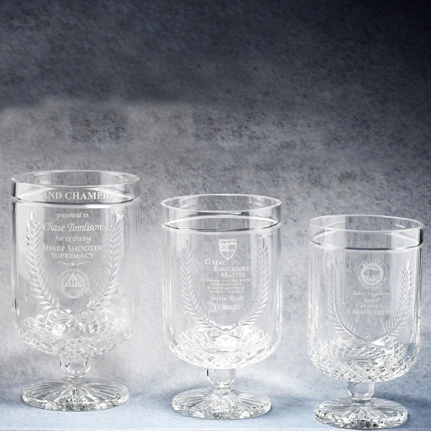 Crystal Laurel Wreath Cup 3