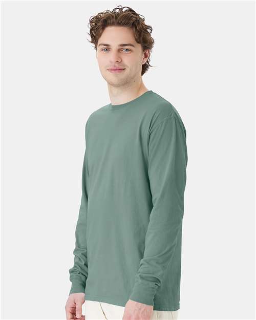 Unisex Garment-Dyed Long Sleeve T-Shirt - GDH200 247