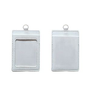 Portrait Dual Side PU Leather Card Holder 32