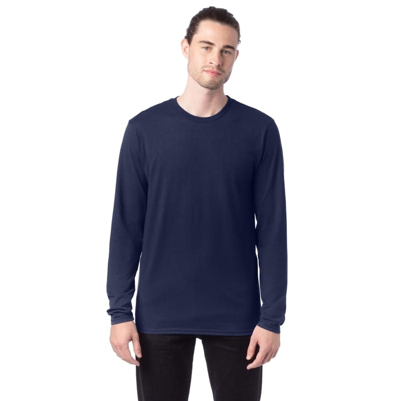 Hanes 4.5 Oz., 100% Ringspun Cotton Nano-T® Long-Sleeve T-Sh 7