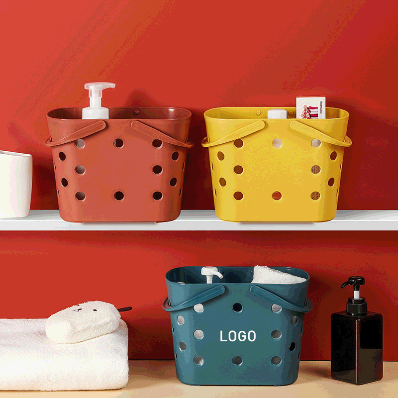 Shower Storage Basket / Portable Handle Versatile Bath Storage Basket 2