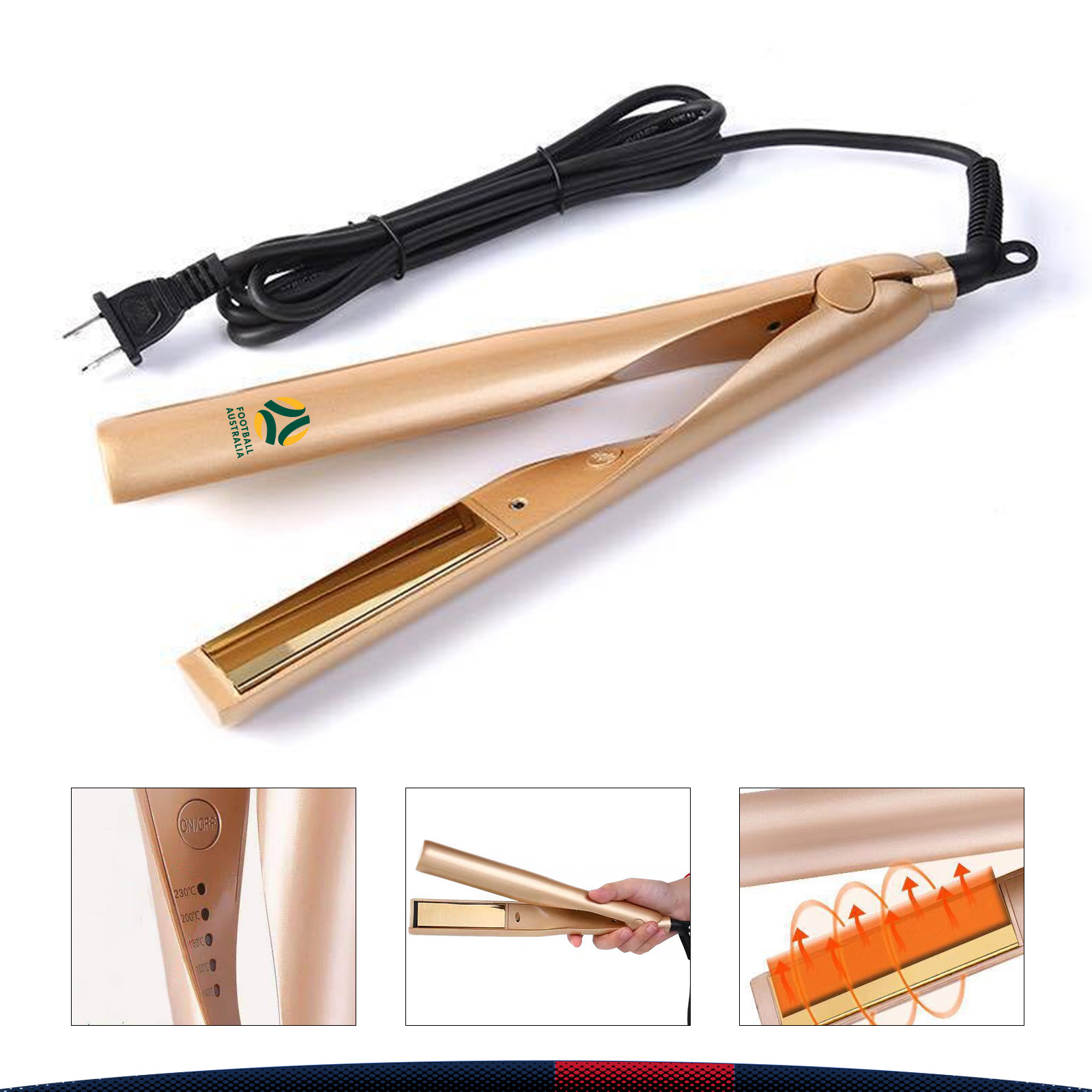 Rusey 2 in 1 Hair Curler 2
