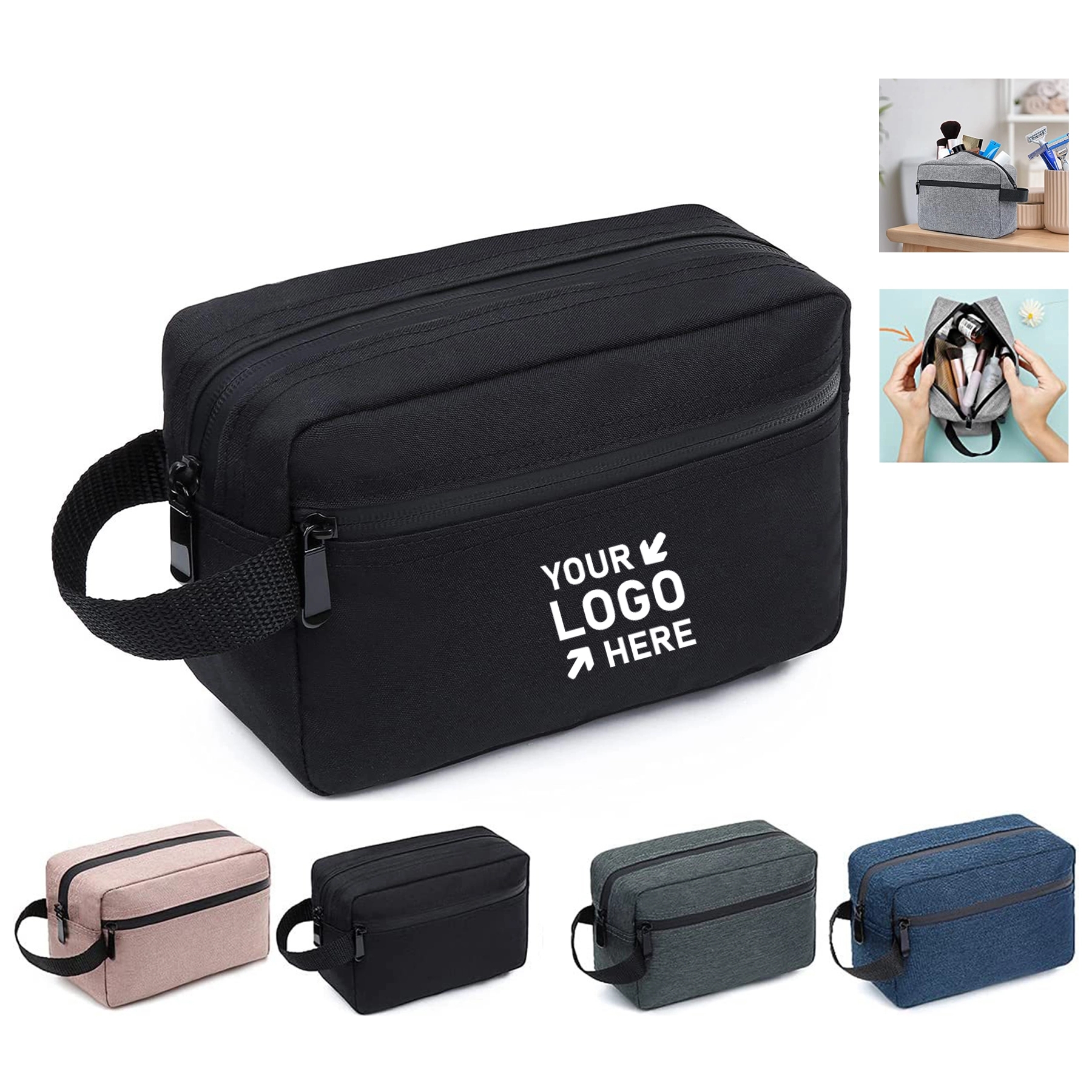 Water-resistant Shaving Bag for Toiletries Accessories 2