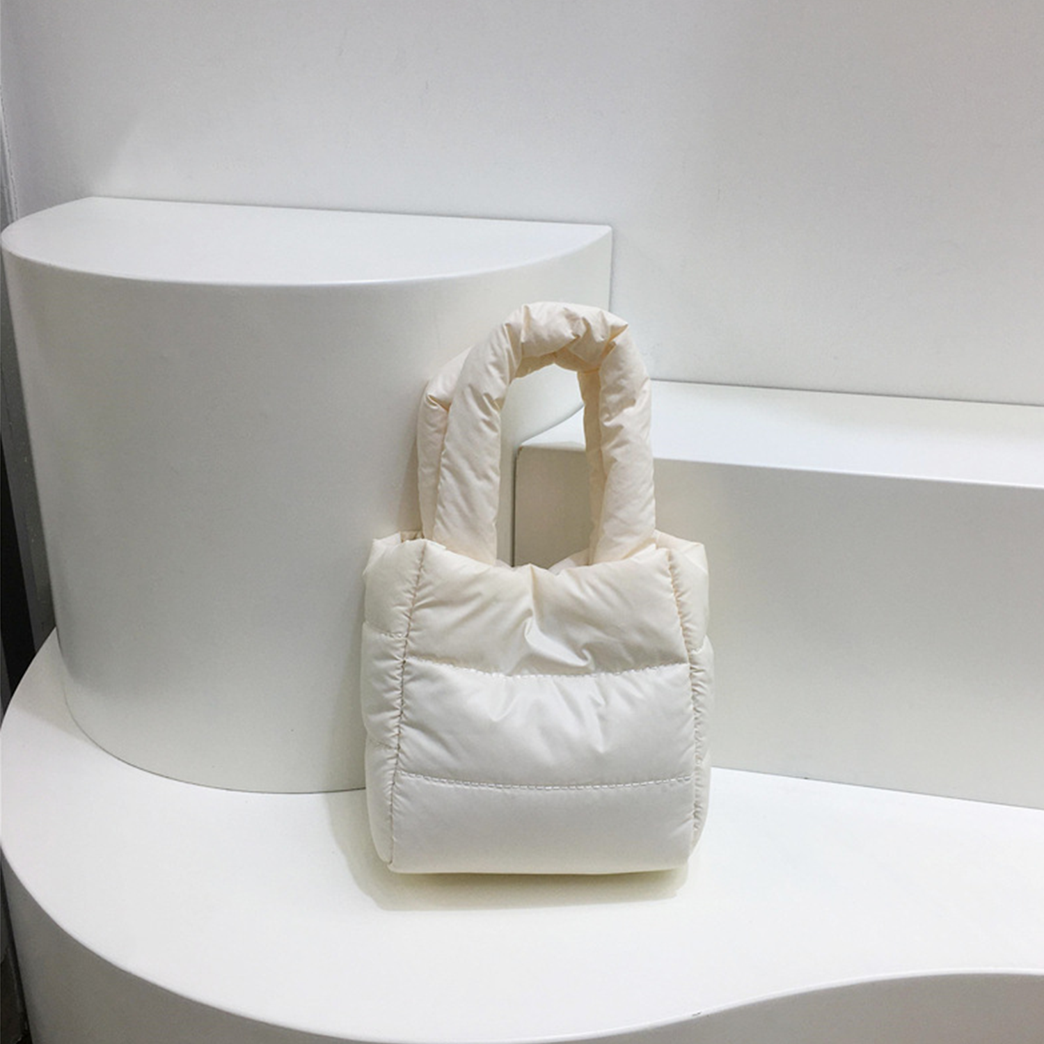 Mini Puffer Tote Light Padded Handbags cross-body bag 8