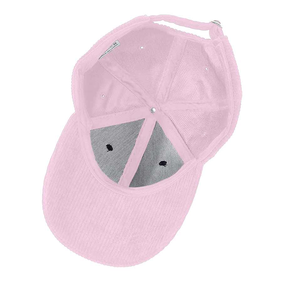 Stock Corduroy 6-Panel Structured Cap w/ Metal Buckle 43