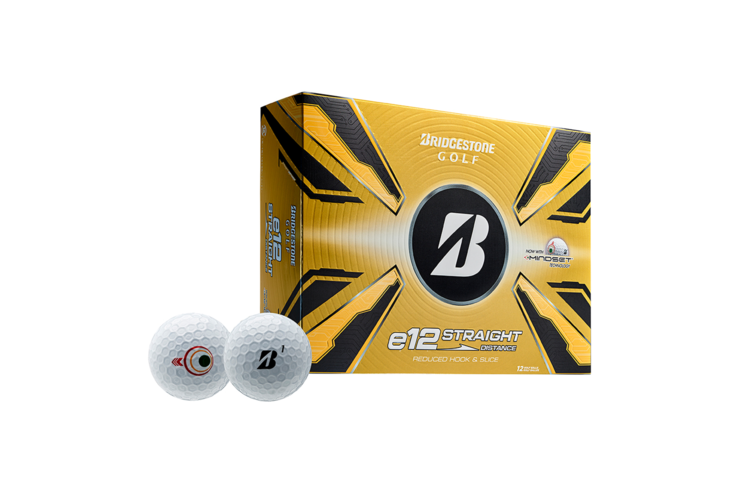 Bridgestone e12 Straight Golf Balls - White 1