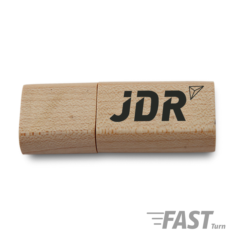 Bonnie Maple Curved-Edge USB