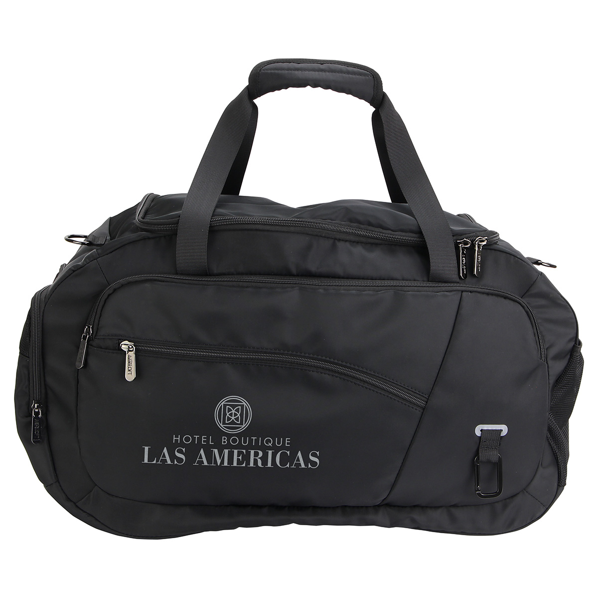 AeroLOFT® Jet Black Weekender Duffel 5