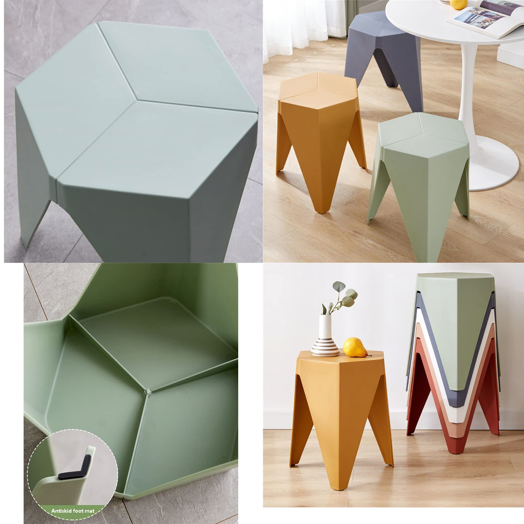 Non Slip Thickened Small Stools 2