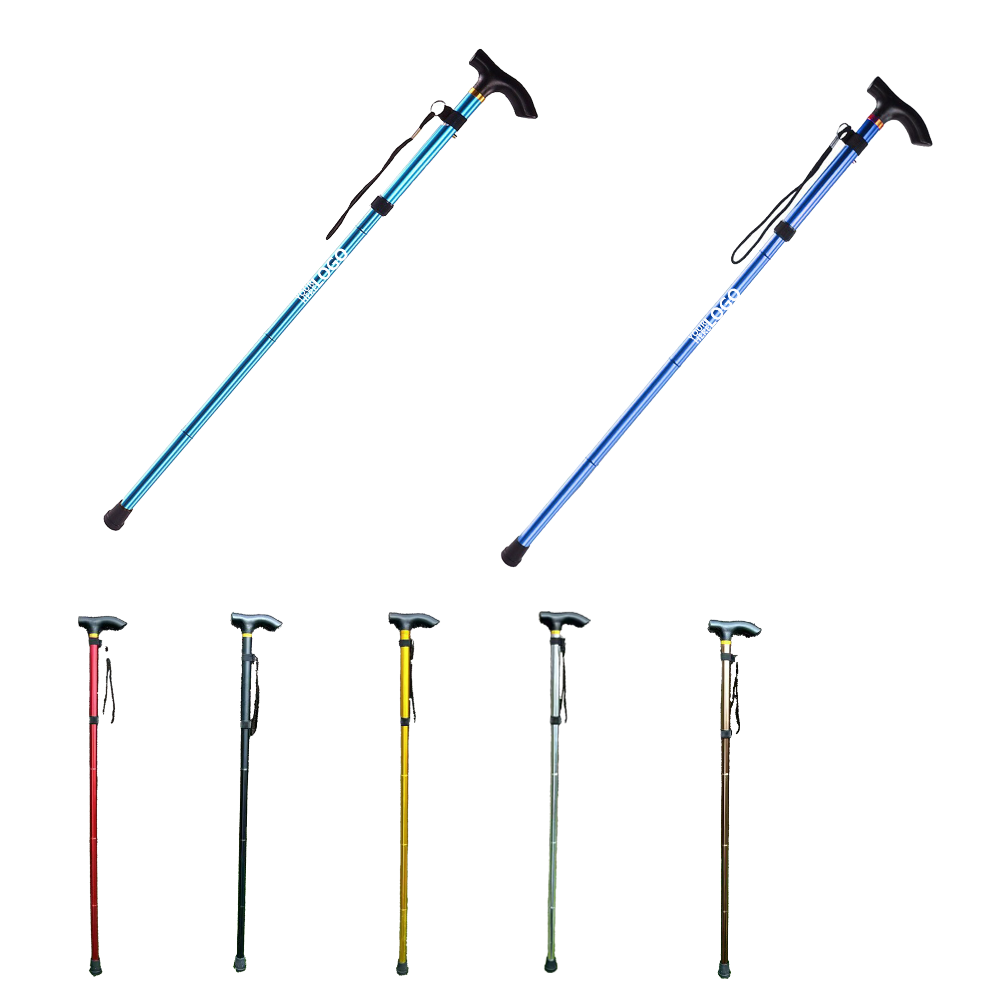 Lightweight Aluminum Hiking Stick 2