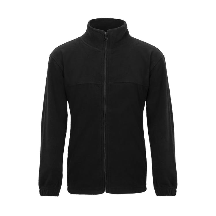 Youth Polar Fleece Jackets - 14/16 (L) Black Full Zip 1