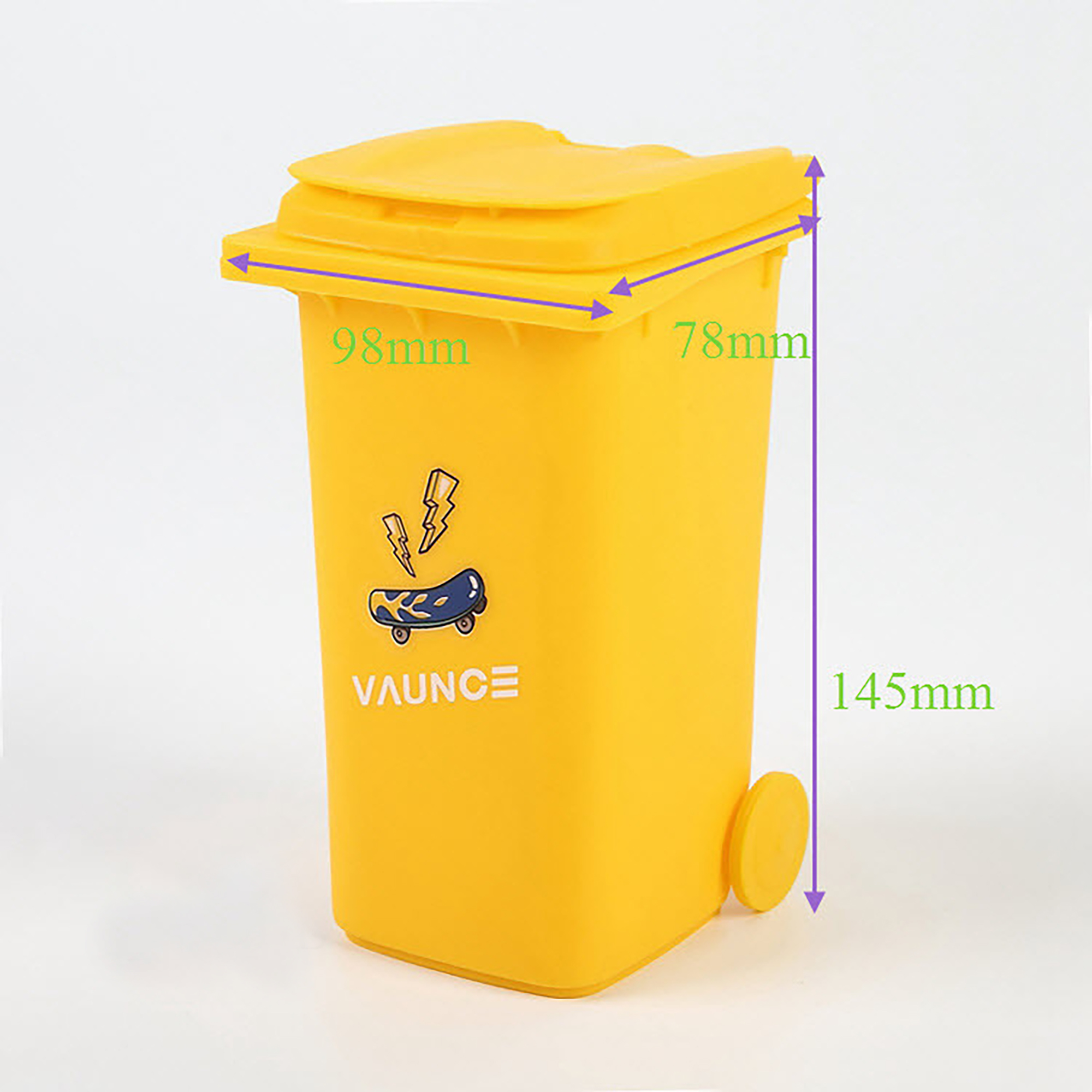 Personalized Desktop Trash Can Pen Holder 1