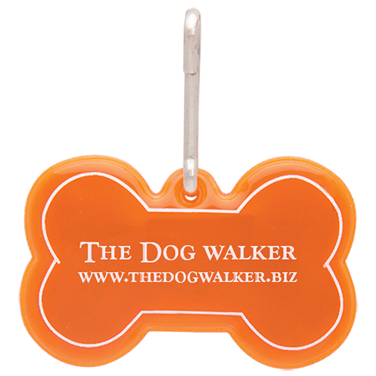 Dog Bone Reflective Collar Tag 4