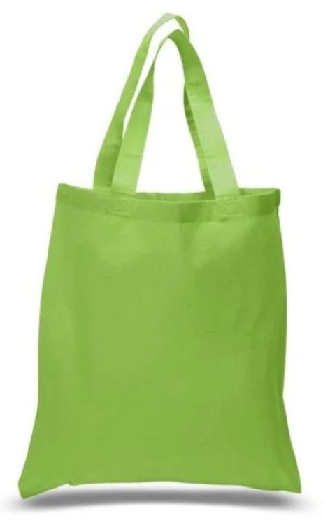 Cotton Economical Tote, custom tote bag with logo imprint 4