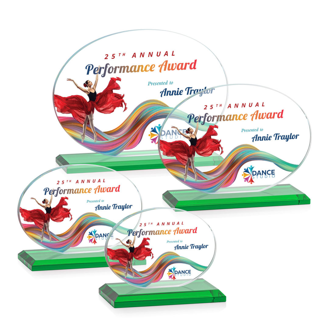 Austin (Horiz) VividPrint™ Award - Green