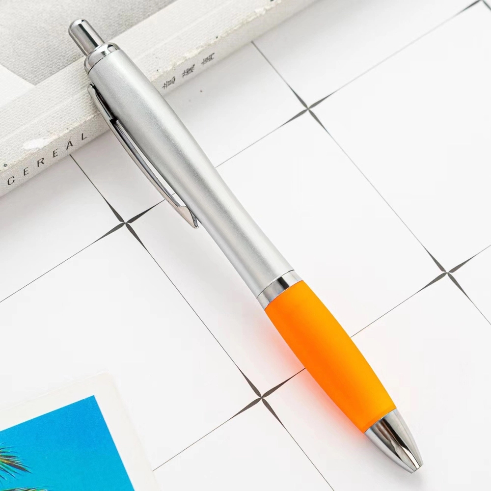 Custom Satin Curvy Ball Pen 8