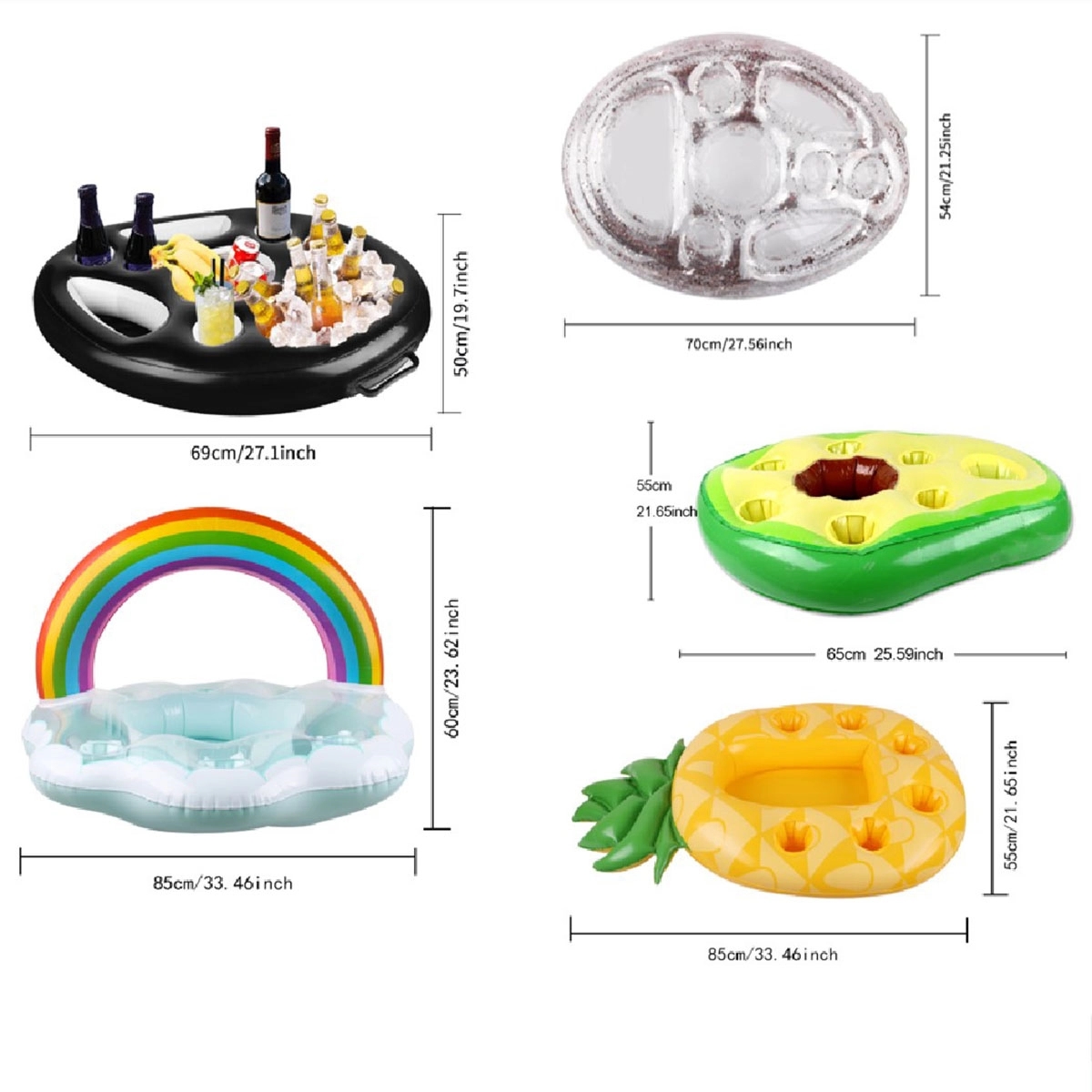 Inflatable Floating Drink Holder 2