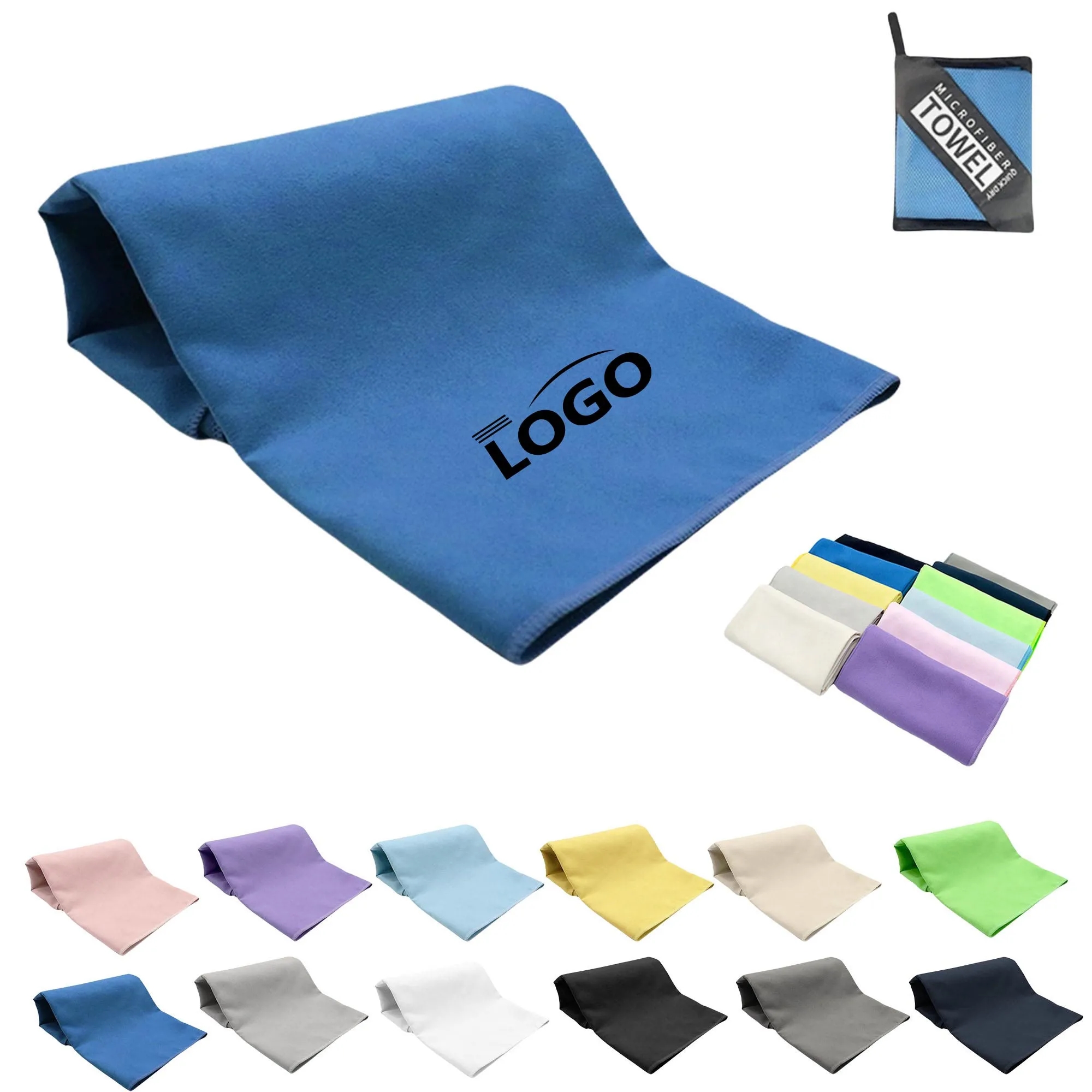 Microfiber Absorbent Quick Drying Beach Towel