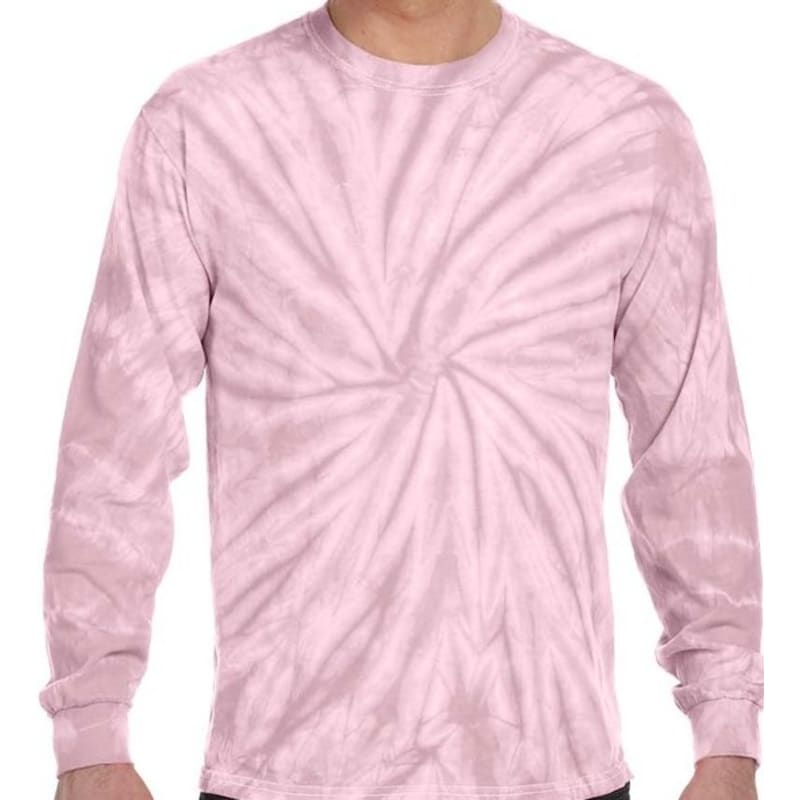 Tie-Dye 5.4 Oz., 100% Cotton Long-Sleeve Tie-Dyed T-Shirt 5